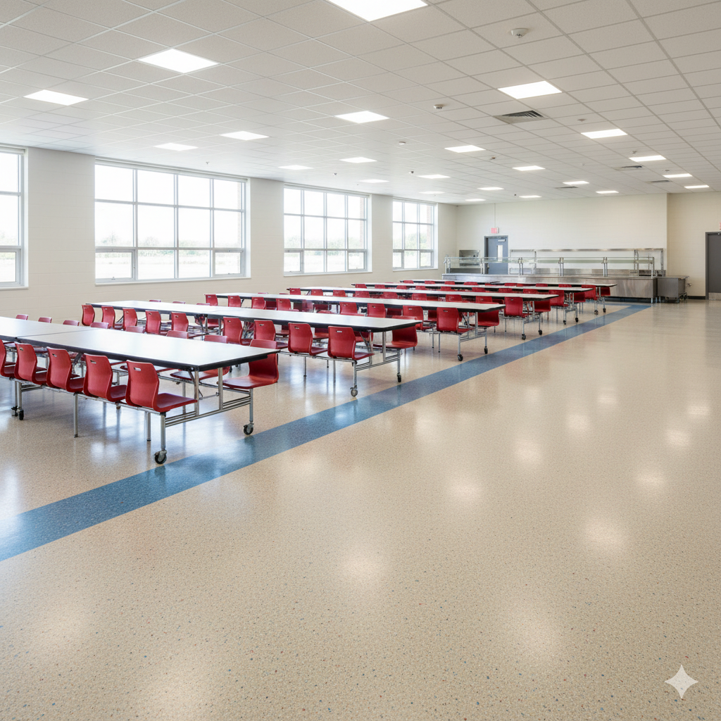 School Cafeteria Flooring